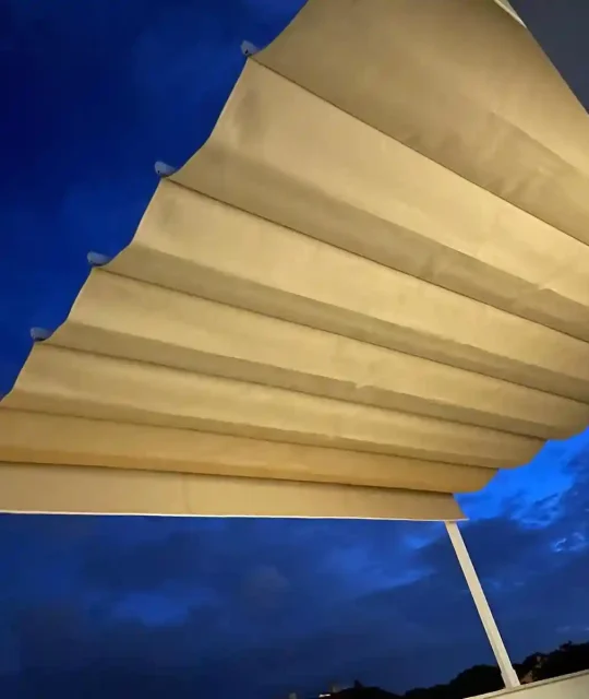 toldo plano con porteria